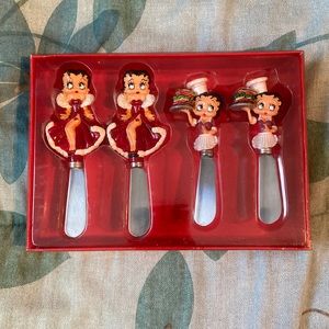 Vintage Limited Edition Betty Boop spreaders